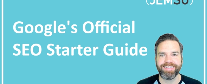 Google'S Official Seo Starter Guide 2020