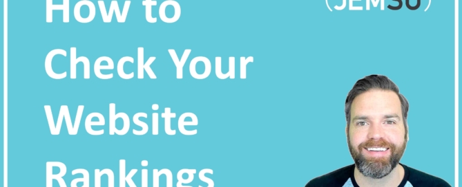How To Check Your Website Rankings
