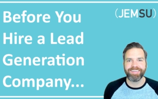Before You Hire A Lead Generation Company
