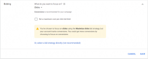 When To Change Your Google Ads Bid Strategy