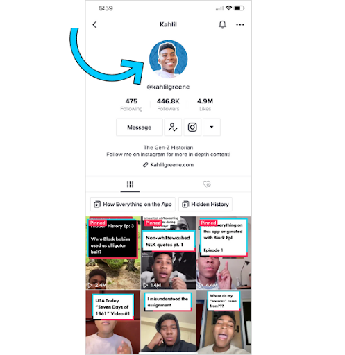 Tiktok Profile Pic